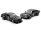 Skyline GT R V8 Drift Hakosuka RHD Right Hand Drive #95 Black and Datsun Laurel C130 RHD Right Hand Drive Black 2 Car Box Set Hong Kong Toycar Salon 2025 1/64 Diecast Model Car Pop Race PR640351-0352