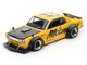 Skyline GT R V8 Drift Hakosuka RHD Right Hand Drive Mooneyes Yellow with Carbon Hood The Model Car Show Singapore 2025 1/64 Diecast Model Car Pop Race PR640296-0297 Skyline GT R V8 Drift Hakosuka RHD Right Hand Drive Mooneyes Yellow with Carbon Hood The Model Car Show Singapore 2025 1/64 Diecast Model Car Pop Race PR640296-0297