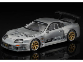 Toyota Supra Top Secret GT300 RHD Right Hand Drive Raw Metal Vintage Diecast Expo Hong Kong 2025 1/64 Diecast Model Car Pop Race PR640332