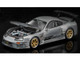 Toyota Supra Top Secret GT300 RHD Right Hand Drive Raw Metal Vintage Diecast Expo Hong Kong 2025 1/64 Diecast Model Car Pop Race PR640332