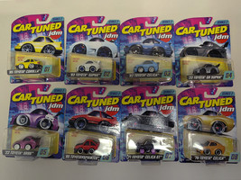 JDM Tuners Series 2 Set of 8 Pieces Diecast Model Cars CarTuned 558675-XX1