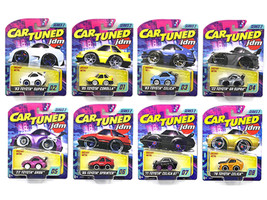 JDM Tuners Series 2 Set of 8 Pieces Diecast Model Cars CarTuned 558675-XX1