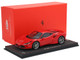 Ferrari F8 Tributo Rosso Corsa 322 Red with DISPLAY CASE Limited Edition to 48 pieces Worldwide 1/18 Model Car BBR P18171A-25