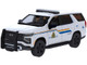 2025 Chevrolet Tahoe PPV with Light Bar RCMP Royal Canadian Mounted Police White Law Enforcement and Public Service Series 1/24 Diecast Model Car Motormax 76643