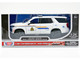 2025 Chevrolet Tahoe PPV with Light Bar RCMP Royal Canadian Mounted Police White Law Enforcement and Public Service Series 1/24 Diecast Model Car Motormax 76643