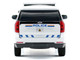 2025 Chevrolet Tahoe PPV with Light Bar RCMP Royal Canadian Mounted Police White Law Enforcement and Public Service Series 1/24 Diecast Model Car Motormax 76643