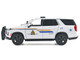 2025 Chevrolet Tahoe PPV with Light Bar RCMP Royal Canadian Mounted Police White Law Enforcement and Public Service Series 1/24 Diecast Model Car Motormax 76643