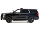 2025 Chevrolet Tahoe PPV Black Custom Builder s Kit Law Enforcement and Public Service Series 1/24 Diecast Model Car Motormax 76816BK
