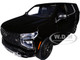 2025 Chevrolet Tahoe PPV Black Custom Builder s Kit Law Enforcement and Public Service Series 1/24 Diecast Model Car Motormax 76816BK