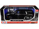 2025 Chevrolet Tahoe PPV Black Custom Builder s Kit Law Enforcement and Public Service Series 1/24 Diecast Model Car Motormax 76816BK
