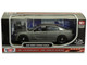 2023 Dodge Charger Pursuit Police Car Gray Metallic Custom Builder's Kit Law Enforcement and Public Service Series 1/24 Diecast Model Car Motormax 76996GRY
