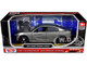 2023 Dodge Charger Pursuit Police Car Gray Metallic Custom Builder's Kit Law Enforcement and Public Service Series 1/24 Diecast Model Car Motormax 76996GRY