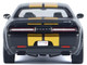 2018 Dodge Challenger SRT Hellcat Widebody Matt Black with Gold Stripes and Graphics Midnight Eclipse Series 1/24 Diecast Model Car Motormax 79201BK 2018 Dodge Challenger SRT Hellcat Widebody Matt Black with Gold Stripes and Graphics Midnight Eclipse Series 1/24 Diecast Model Car Motormax 79201BK