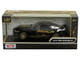 2018 Ford Mustang GT 5 0 Black with Gold Stripes and Graphics Midnight Eclipse Series 1/24 Diecast Model Car Motormax 79204