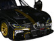 BMW M4 GT3 Matt Black with Gold Stripes Midnight Eclipse Series 1/24 Diecast Model Car Motormax 79206BK