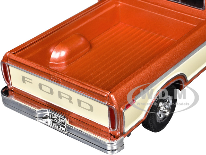 1979 Ford F-150 Custom Pickup Truck Brown Metallic and Cream