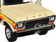 1978 Ford Bronco Custom Cream with Stripes and Black Top Platinum Collection Series 1/24 Diecast Model Car Motormax 79373CRM 1978 Ford Bronco Custom Cream with Stripes and Black Top Platinum Collection Series 1/24 Diecast Model Car Motormax 79373CRM