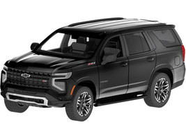 2025 Chevrolet Tahoe Z71 Black Timeless Legends Series 1/24 Diecast Model Car Motormax 79392BK