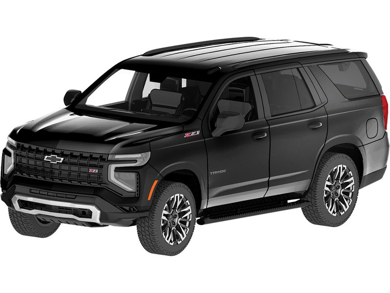 2025 Chevrolet Tahoe Z71 Black Timeless Legends Series 1/24 Diecast Model Car Motormax 79392BK