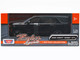 2025 Chevrolet Tahoe Z71 Black Timeless Legends Series 1/24 Diecast Model Car Motormax 79392BK