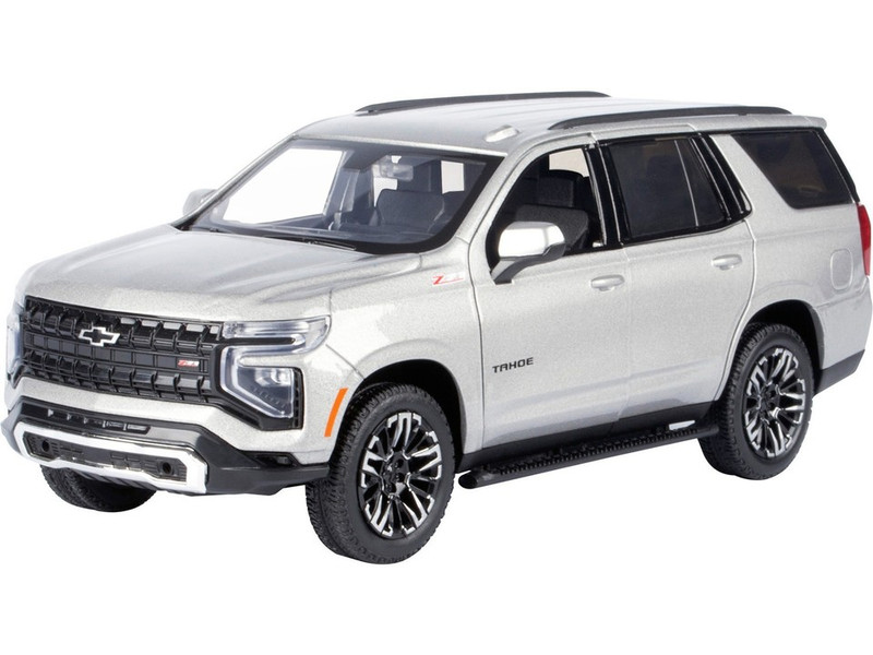 2025 Chevrolet Tahoe Z71 Gray Metallic Timeless Legends Series 1/24 Diecast Model Car Motormax 79392GRY