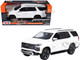 2025 Chevrolet Tahoe Z71 White Timeless Legends Series 1/24 Diecast Model Car Motormax 79392W 2025 Chevrolet Tahoe Z71 White Timeless Legends Series 1/24 Diecast Model Car Motormax 79392W