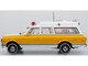 1969 Chevrolet C 10 Ambulance Rampart General Hospital White and Yellow 5 Alarm Series Limited Edition 1/50 Diecast Model Iconic Replicas 50-0549