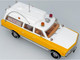 1969 Chevrolet C 10 Ambulance Rampart General Hospital White and Yellow 5 Alarm Series Limited Edition 1/50 Diecast Model Iconic Replicas 50-0549