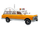 1969 Chevrolet C 10 Ambulance Rampart General Hospital White and Yellow 5 Alarm Series Limited Edition 1/50 Diecast Model Iconic Replicas 50-0549