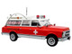 1969 Chevrolet C 10 Ambulance Baltimore City Fire Department White and Red 5 Alarm Series Limited Edition 1/50 Diecast Model Iconic Replicas 50-0550
