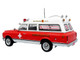 1969 Chevrolet C 10 Ambulance Baltimore City Fire Department White and Red 5 Alarm Series Limited Edition 1/50 Diecast Model Iconic Replicas 50-0550