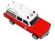 1969 Chevrolet C 10 Ambulance Baltimore City Fire Department White and Red 5 Alarm Series Limited Edition 1/50 Diecast Model Iconic Replicas 50-0550