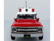 1969 Chevrolet C 10 Ambulance Los Angeles City Fire Department Red and White 5 Alarm Series Limited Edition 1/50 Diecast Model Iconic Replicas 50-0586