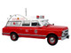 1969 Chevrolet C 10 Ambulance Los Angeles City Fire Department Red and White 5 Alarm Series Limited Edition 1/50 Diecast Model Iconic Replicas 50-0586 1969 Chevrolet C 10 Ambulance Los Angeles City Fire Department Red and White 5 Alarm Series Limited Edition 1/50 Diecast Model Iconic Replicas 50-0586