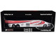 Prevost H3 45 Coach Bus Holiday Tours White with Red Graphics Limited Edition 1/64 Diecast Model Iconic Replicas 64-0616