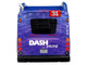 New Flyer Xcelsior XN40 Transit Bus DASH Pride Livery Blue with Rainbow Graphics The Bus & Motorcoach Collection Limited Edition 1/64 Diecast Model Iconic Replicas 87-0609