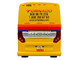Prevost H3 45 Coach Bus Tornado Bus Company Yellow with Graphics Limited Edition 1/64 Diecast Model Iconic Replicas 87-0612