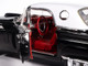 1957 Ford Thunderbird Black with White Top and Red Interior American Muscle Series 1/18 Diecast Model Car Auto World AMM1349