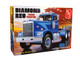 Skill 3 Model Kit Diamond Reo Truck Tractor 1/25 Scale Model AMT AMT1500