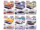 Auto World Premium 2025 Release 2 Set A of 6 pieces 1/64 Diecast Model Cars Auto World 64512A