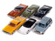 Auto World Premium 2025 Release 2 Set A of 6 pieces 1/64 Diecast Model Cars Auto World 64512A