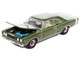 1968 Dodge Coronet R T Medium Green Metallic with White Interior Vintage Muscle Series 1/64 Diecast Model Car Auto World 64512-AWSP194A 1968 Dodge Coronet R T Medium Green Metallic with White Interior Vintage Muscle Series 1/64 Diecast Model Car Auto World 64512-AWSP194A