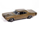 1968 Dodge Coronet R T Medium Gold Metallic Vintage Muscle Series 1/64 Diecast Model Car Auto World 64512-AWSP194B