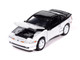 1991 Eagle Talon TSi Bright White with Black Top Modern Muscle Series 1/64 Diecast Model Car Auto World 64512-AWSP196A