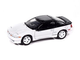 1991 Eagle Talon TSi Bright White with Black Top Modern Muscle Series 1/64 Diecast Model Car Auto World 64512-AWSP196A
