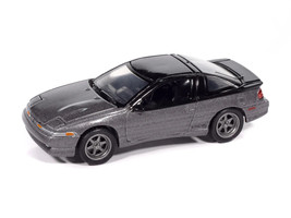 1991 Eagle Talon TSi Medium Quartz Metallic with Black Top Modern Muscle Series 1/64 Diecast Model Car Auto World 64512-AWSP196B