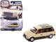 1987 Plymouth Voyager Van Light Cream and Golden Bronze Metallic 2 Tone Mighty Minivans Series 1/64 Diecast Model Car Auto World 64512-AWSP197B 1987 Plymouth Voyager Van Light Cream and Golden Bronze Metallic 2 Tone Mighty Minivans Series 1/64 Diecast Model Car Auto World 64512-AWSP197B