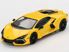 Lamborghini Revuelto Giallo Yellow Limited Edition 1/64 Diecast Model Car Mini GT MGT00886