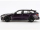 BMW M3 M Performance Touring Daytona Violet Metallic with Black Top Limited Edition 1/64 Diecast Model Car Mini GT MGT00896
