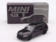 BMW M3 M Performance Touring Daytona Violet Metallic with Black Top Limited Edition 1/64 Diecast Model Car Mini GT MGT00896
